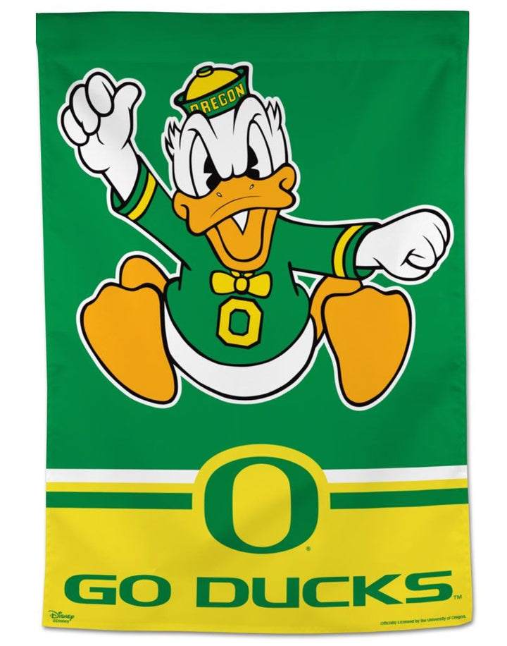 Oregon Ducks Banner Donald Duck heartlandflags