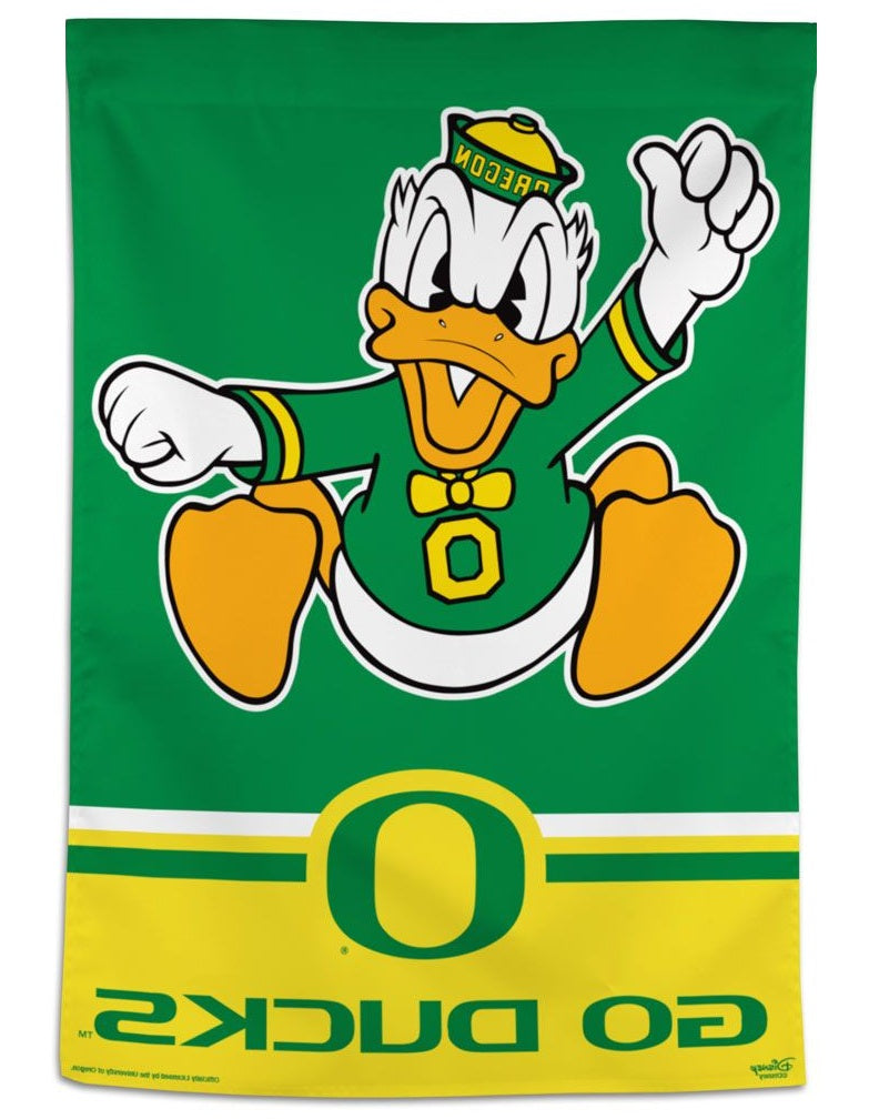 Oregon Ducks Banner Donald Duck heartlandflags