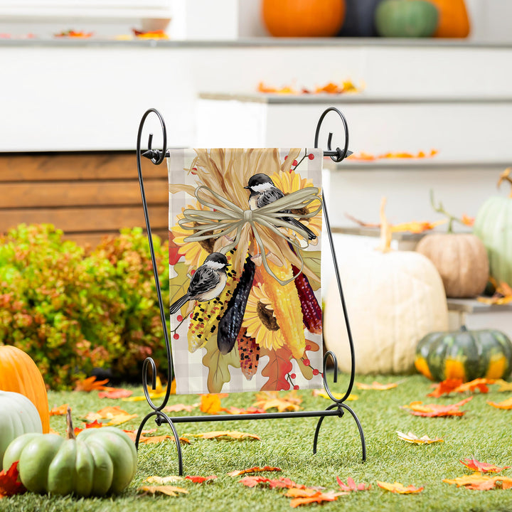 Ornamental Corn 2 Sided Garden Flag heartlandflags