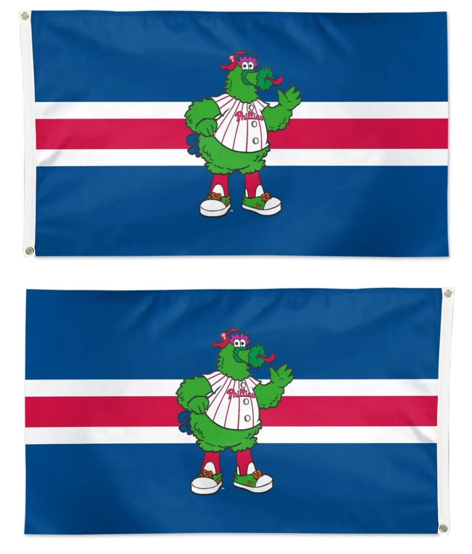 Philadelphia Phanatic Embroidered 2 Sided 3x5 Flag heartlandflags