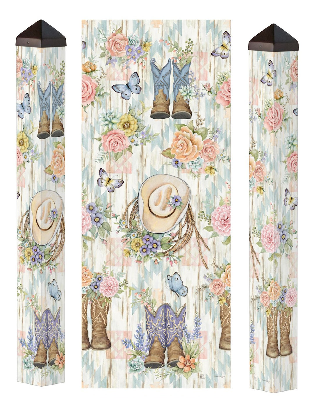 Rosewood Ranch Art Pole 40 Inches Tall heartlandflags