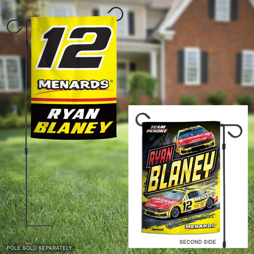 Ryan Blaney 2-sided Garden Flag 2025 heartlandflags