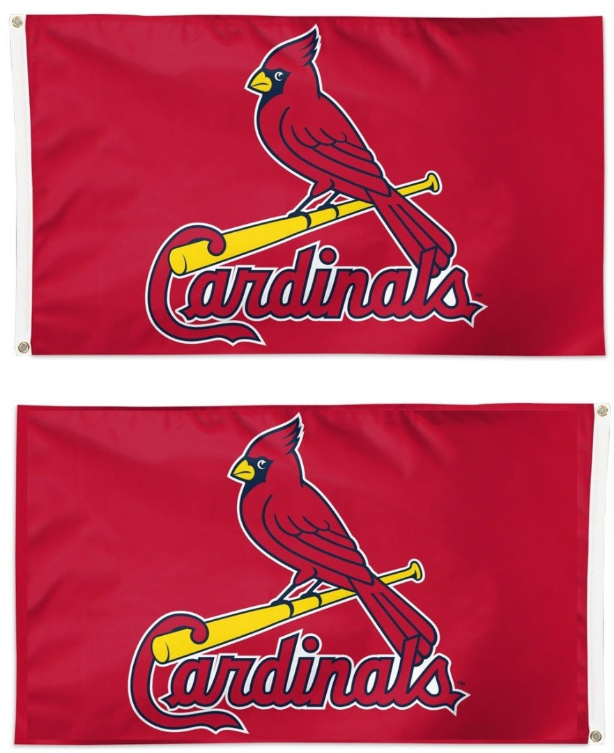 St Louis Cardinals Flag 2 Sided 3x5 heartlandflags