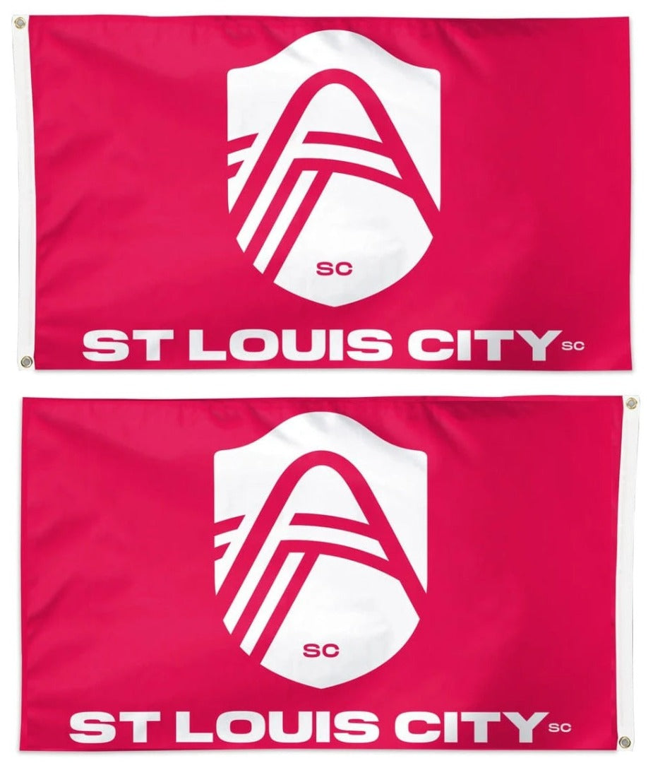 St Louis City SC Arch Flag 3x5 2 Sided heartlandflags
