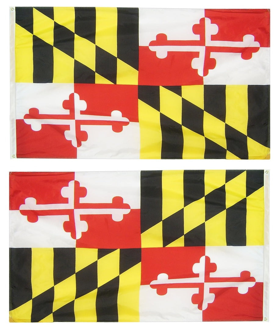 State of Maryland 4x6 Flag heartlandflags
