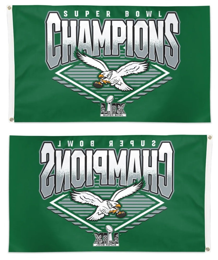 Super Bowl Champions Vintage 3x5 Flag heartlandflags