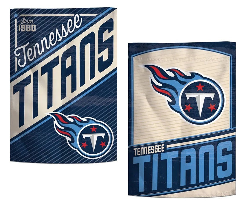 Tennessee Titans 2 Sided Classic Garden Flag heartlandflags