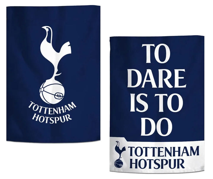 Tottenham Hotspur Garden Flag 2 Sided Logo heartlandflags