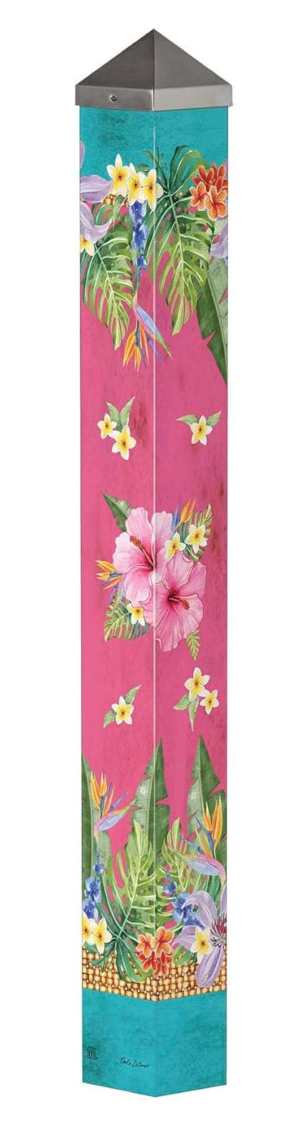 Tropic Love 40 Inch Art Pole heartlandflags