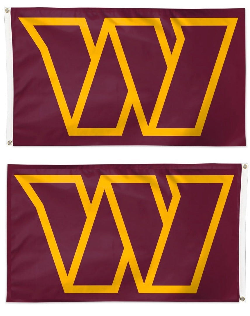 Washington Commanders Flag 2 Sided 3x5 heartlandflags