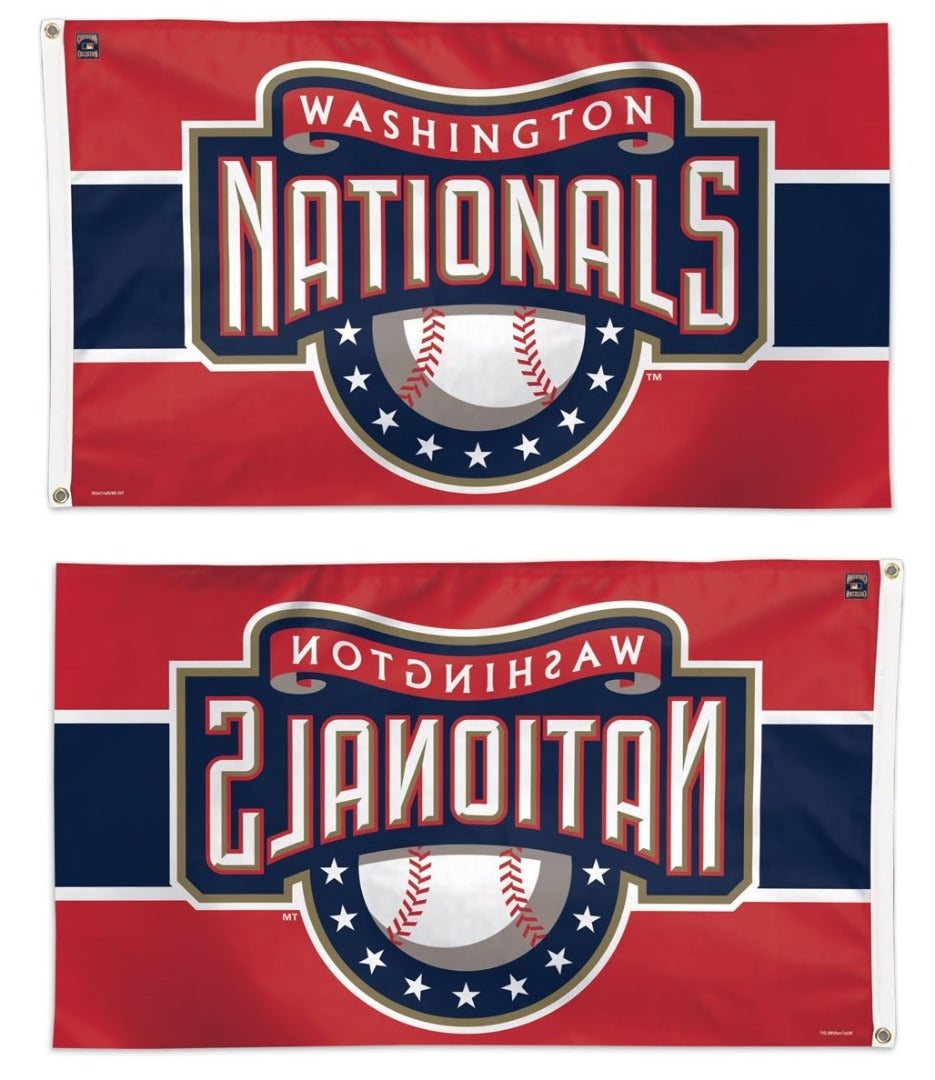 Washington Nationals Flag 3x5 Retro Throwback Cooperstown heartlandflags
