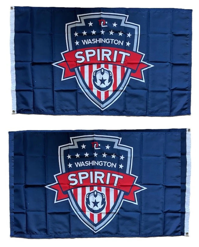 Washington Spirit Flag 2 Sided Blue 3x5 heartlandflags