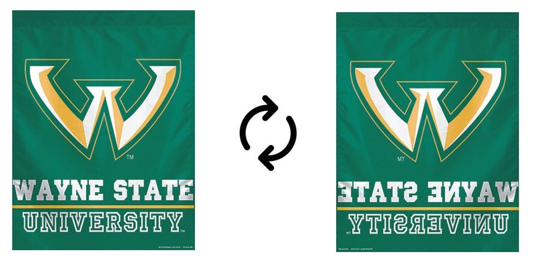 Wayne State University Banner heartlandflags