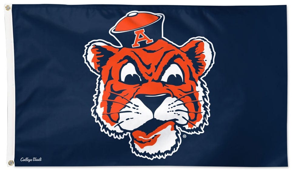 Auburn Tigers Flag 3x5 Aubie Navy 41526321 Heartland Flags