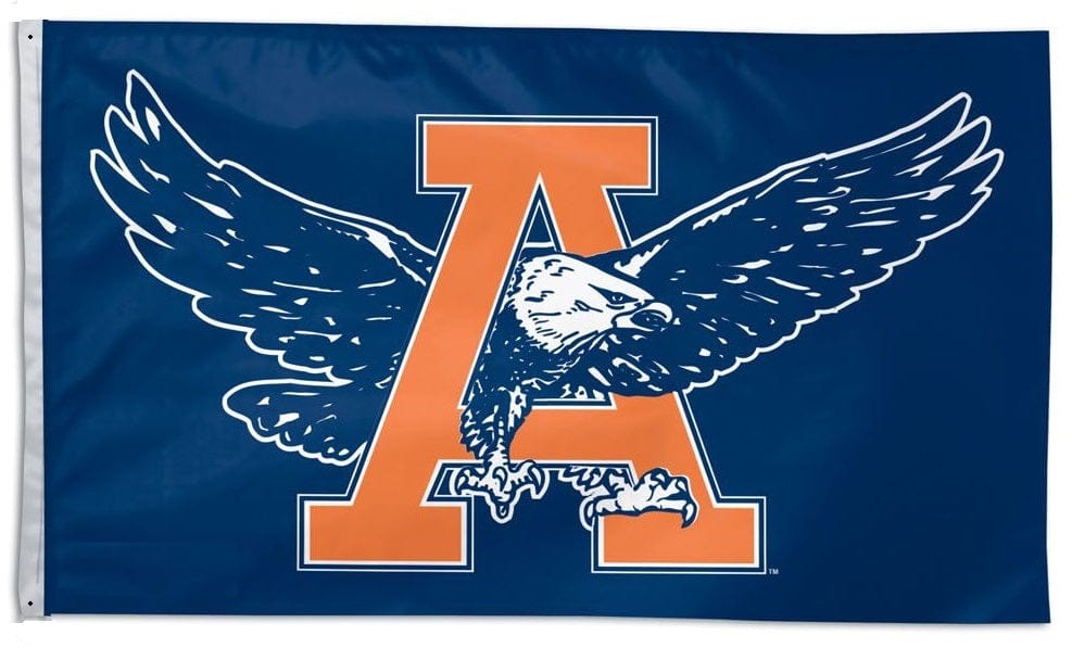 Auburn Tigers Flag 3x5 Retro 2 Sided War Eagle Logo 41528322 Heartland Flags