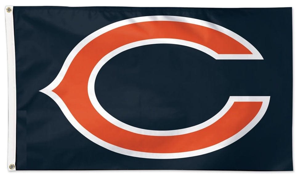 Chicago Bears Flag 3x5 Logo Navy 04109115 Heartland Flags