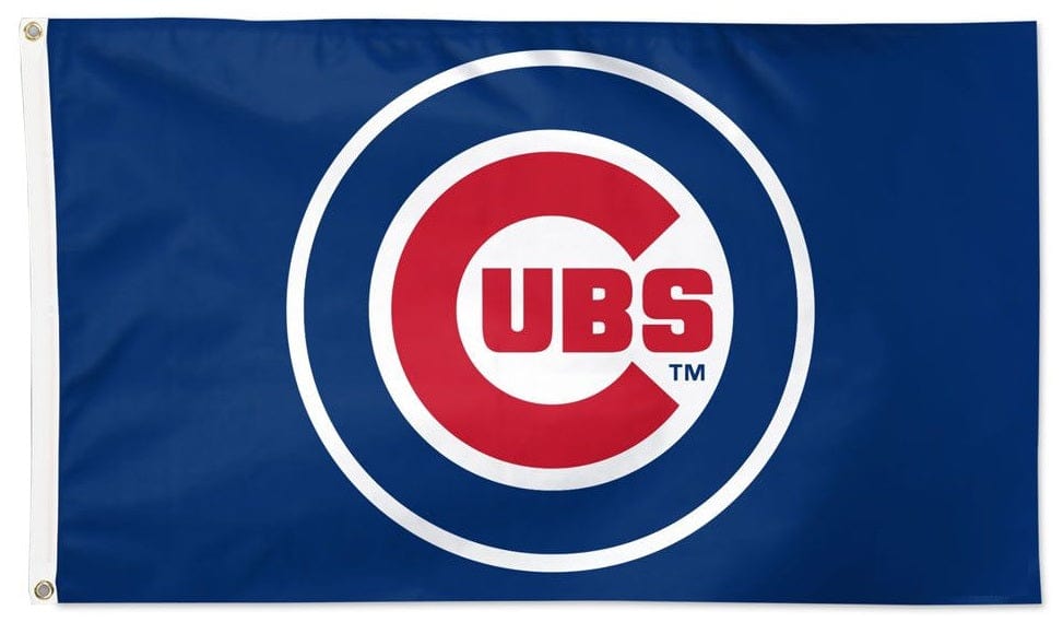 Chicago Cubs Flag 3x5 Bullseye Logo 2 Sided 968870 Heartland Flags