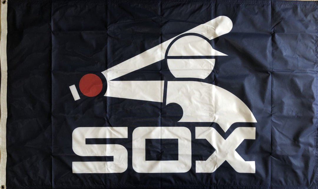 Chicago White Sox Flag 3x5 Throwback Logo 2 Sided 790435 Heartland Flags