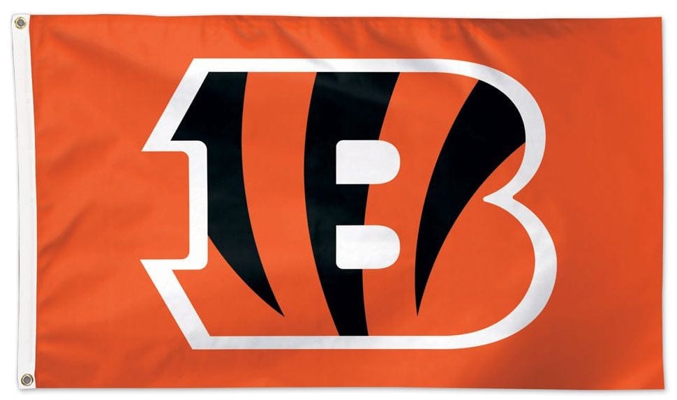 Cincinnati Bengals Flag 3x5 Orange Logo 2 Sided 61379118 Heartland Flags