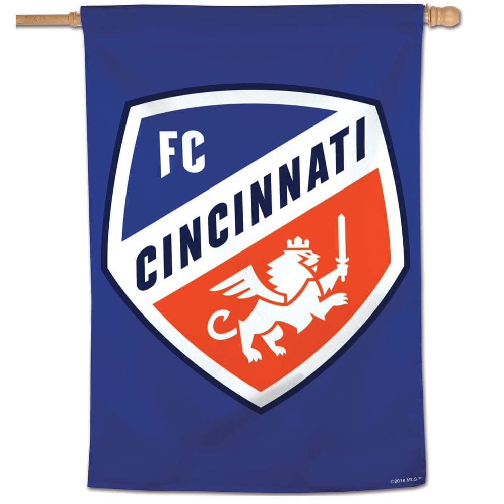 Cincinnati FC Flag Vertical House Banner 30208019 Heartland Flags