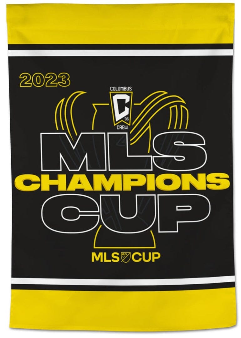 Columbus Crew Banner 2023 MLS Cup Champions Flag 75062302 Heartland Flags