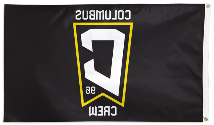 Columbus Crew Flag 3x5 MLS Black 06960112 Heartland Flags