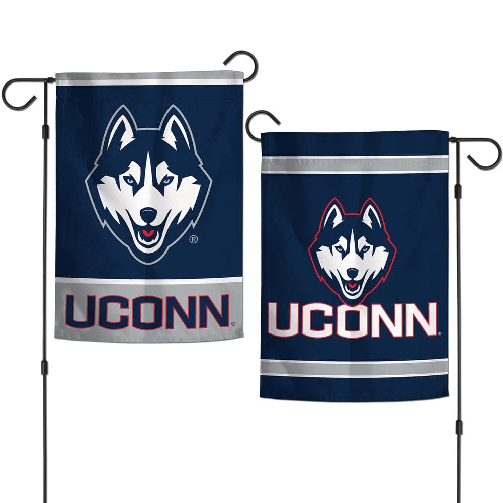 Connecticut Huskies Garden Flag 2 Sided Logo 64161118 Heartland Flags