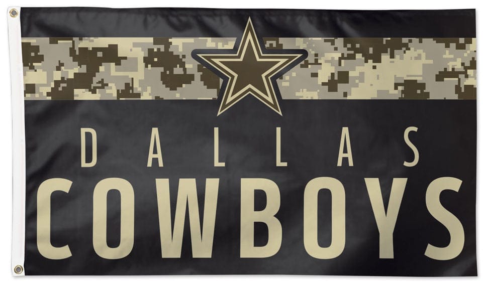 Dallas Cowboys Flag 3x5 Black NFL  Heartland Flags – HeartlandFlags