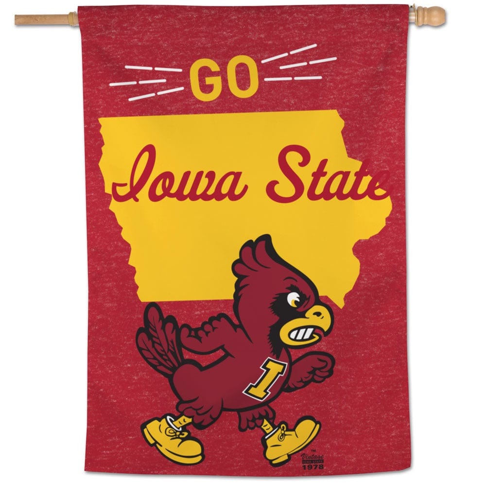 Go Iowa State Flag Vintage Cy House Banner 43217321 Heartland Flags