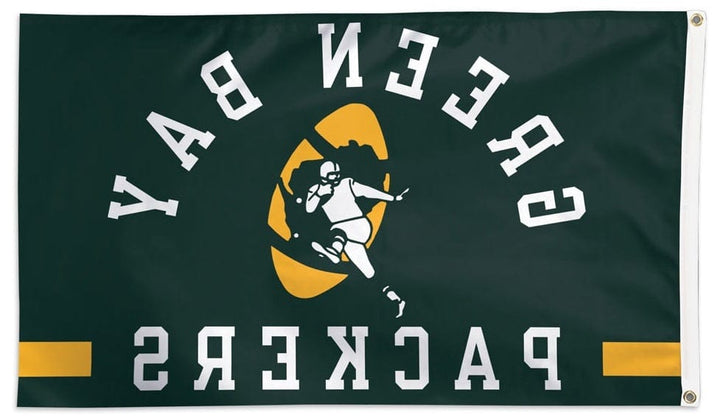 Green Bay Packers Flag 3x5 Classic Logo 32455321 Heartland Flags