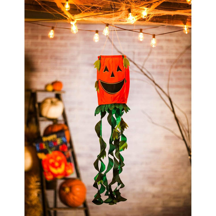 Halloween Jack-O-Lantern Windsock 40 Inches 40111 Heartland Flags