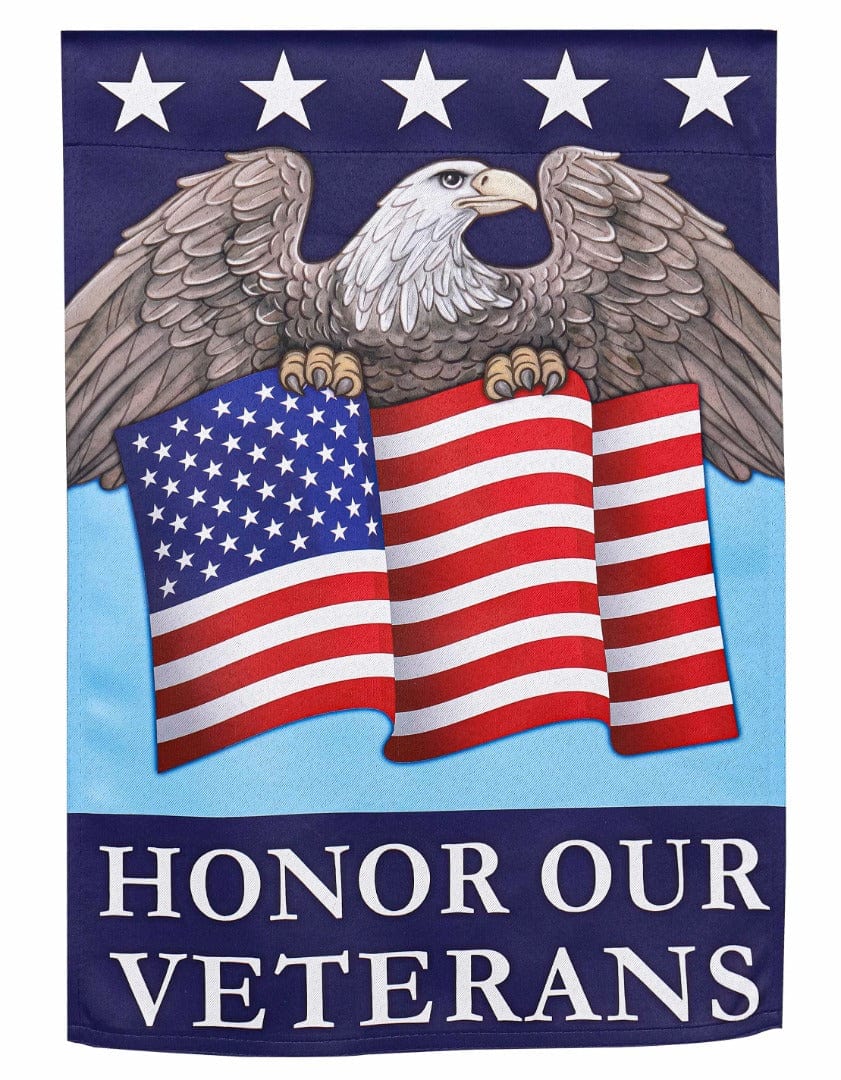 Honor Our Veterans Garden Flag 2 Sided 14S12164 Heartland Flags