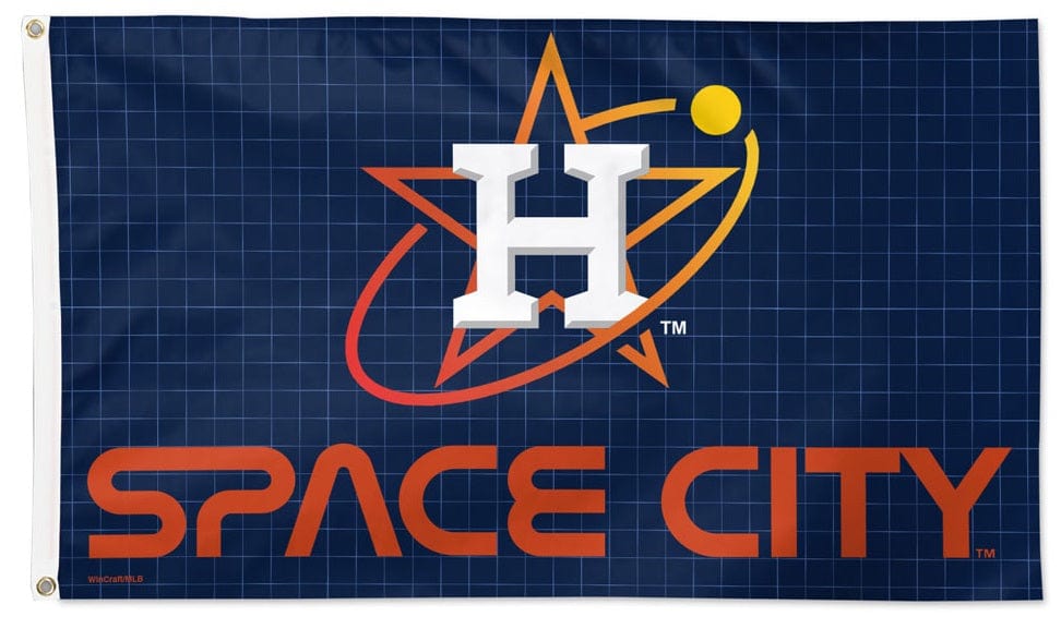 Houston Astros Flag 3x5 City Connect Space City 45522321 Heartland Flags