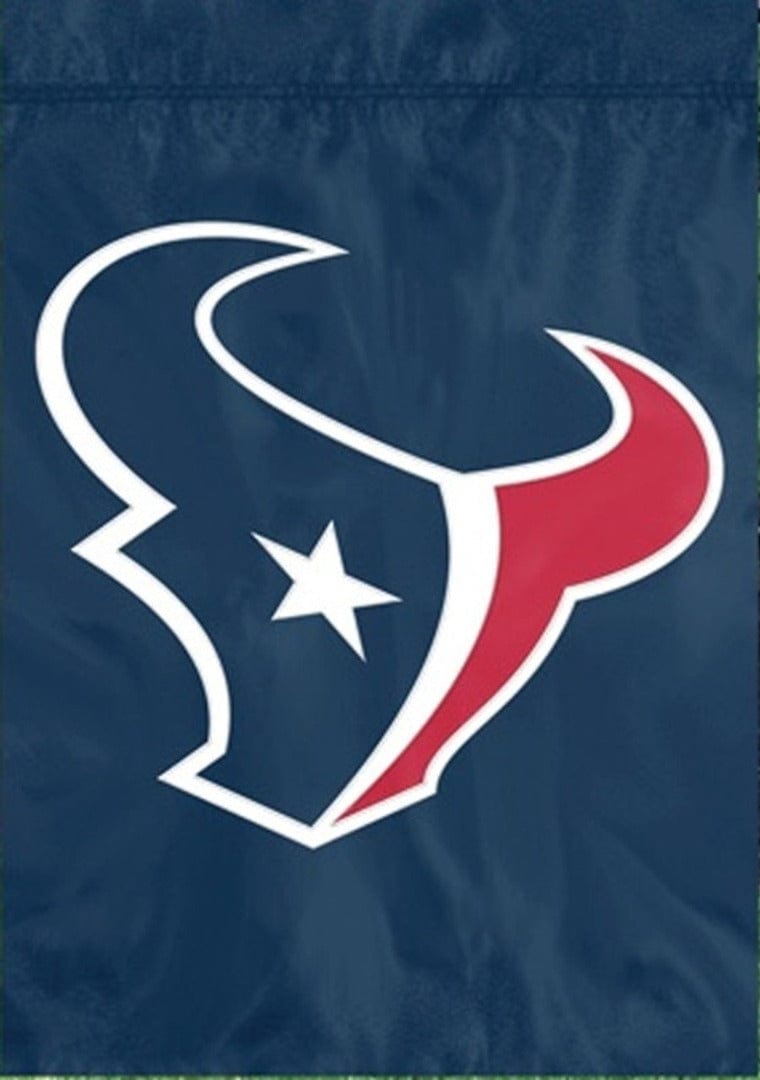 Houston Texans Garden Flag Applique Single Sided GFTX Heartland Flags