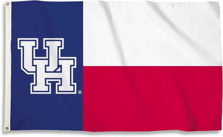 Houston University 3x5 State of Texas Flag 95187 Heartland Flags