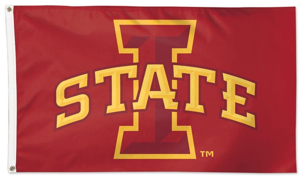 Iowa State Cyclones Flag I-State 2 Sided - Various Sizes 755894 Heartland Flags