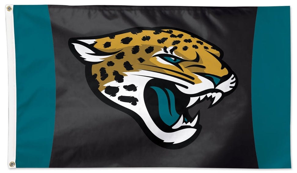 Jacksonville Jaguars Flag 3x5 Vertical Stripe 33001321 Heartland Flags