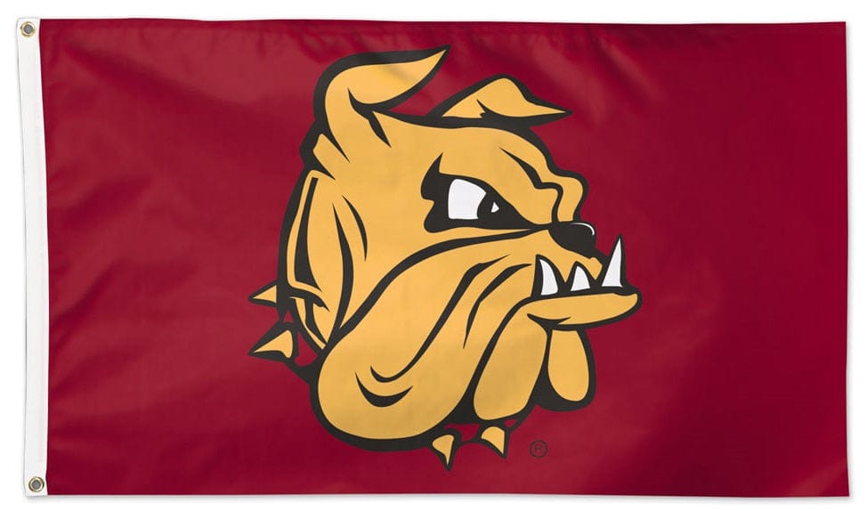 Minnesota Duluth Bulldogs Flag 3x5 Logo Only 02133119 Heartland Flags