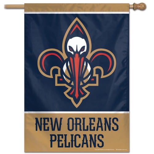 New Orleans Pelicans Flag NBA House Banner 04684017 Heartland Flags