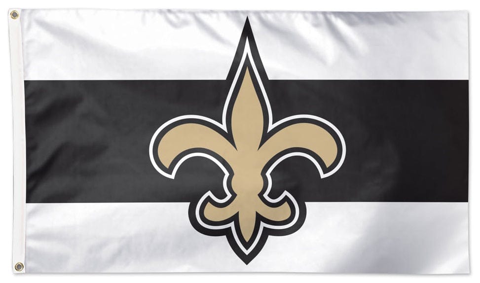 New Orleans Saints Official NFL Football Team Logo 3′ X5′ Flag