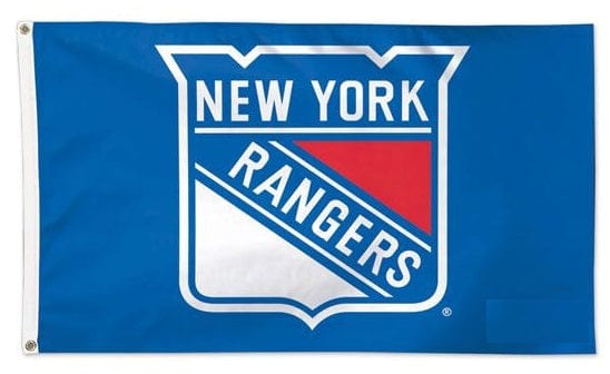 New York Rangers Flag 2 Sided Logo 02462116 Heartland Flags