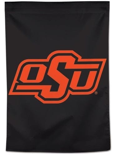 Oklahoma State Cowboys Flag OSU House Banner Black 00440019 Heartland Flags