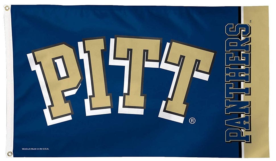 Pittsburgh Panthers Flag 3x5 Logo 02296115 Heartland Flags