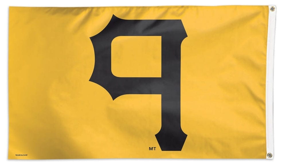 Pittsburgh Pirates Flag 3x5 P Logo on Yellow 26717117 Heartland Flags