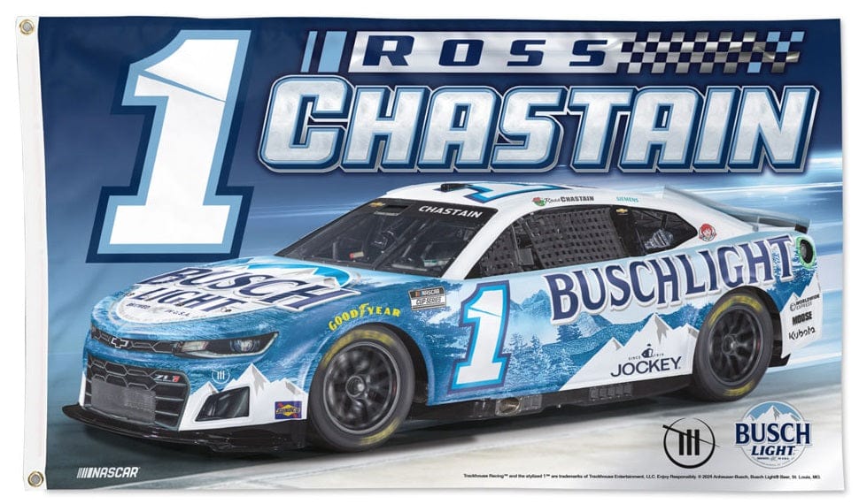 Ross Chastain Flag 3x5 Busch Light 2024 Race Car 77558324 Heartland Flags