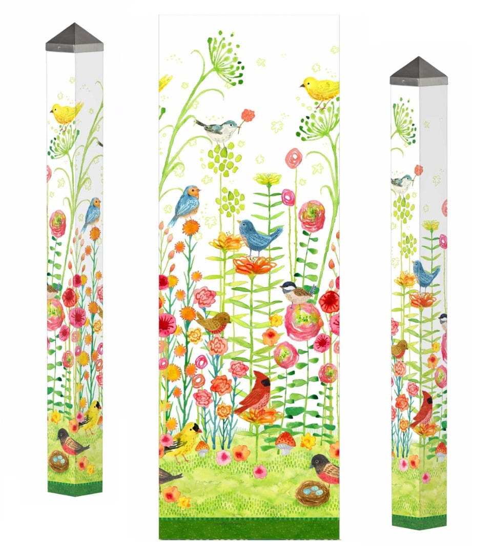 Spring Sweet Spring Art Pole 60 Inches Tall PL60014 Heartland Flags