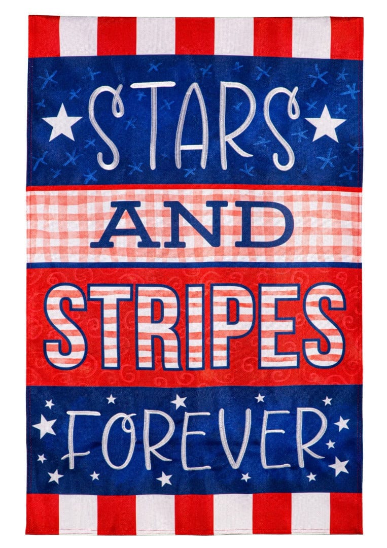 Stars and Stripes Forever Banner 2 Sided Flag 13B11857 Heartland Flags