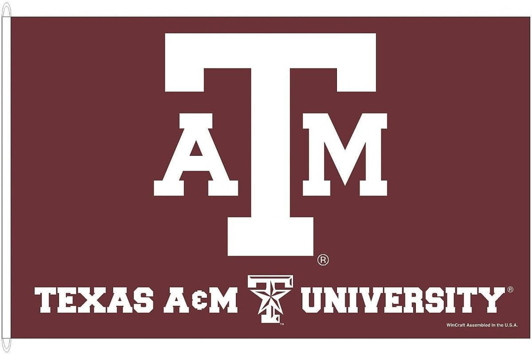Texas A&M University Flag 3x5 D-Rings 25824 Heartland Flags