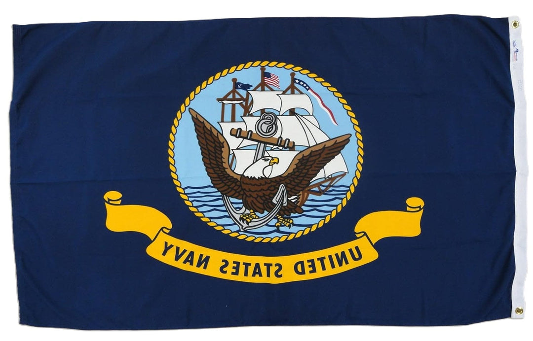 United States Navy Flag 3x5 Heavy Polyester 35336910 Heartland Flags