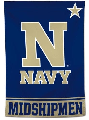 US Naval Academy Banner Flag Midshipmen Logo 65492118 Heartland Flags